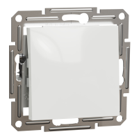 Выключатель одноклавишный Schneider Electric Asfora Белый EPH0170121 (без рамки)